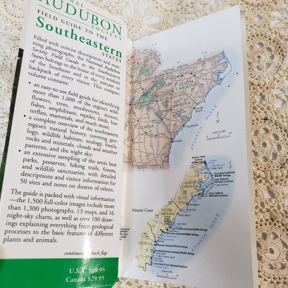 Vintage Field Guide to the Southeastern States Softcover Book - Picture 5 of 8